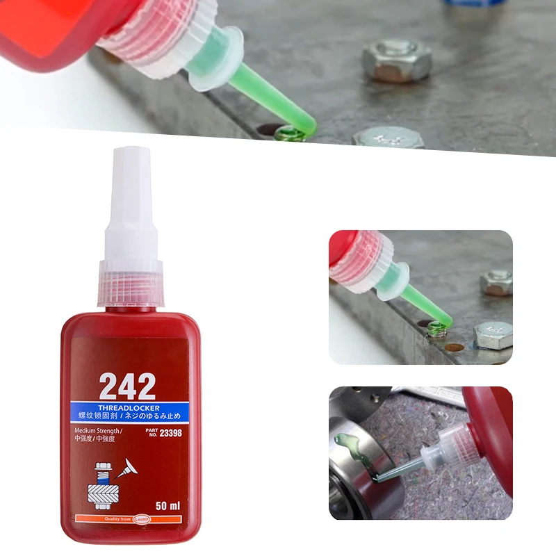1pc 50ml 242 Glue Screw Glue Thread Locking Agent Anaerobic Adhesive