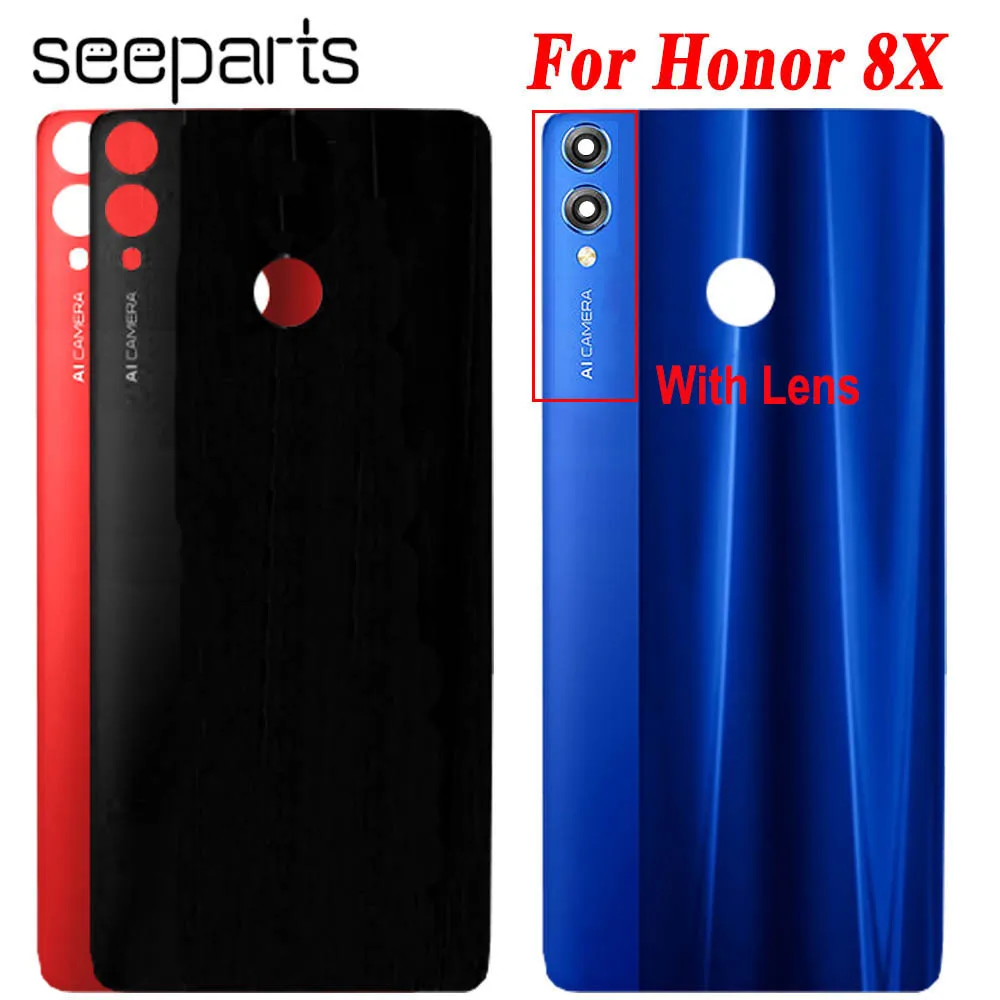 Low Cost Replacement-Parts Back-Cover Huawei Honor 10-Lite Housing-Door-Case for 8X Rear View oXKdlXmQ