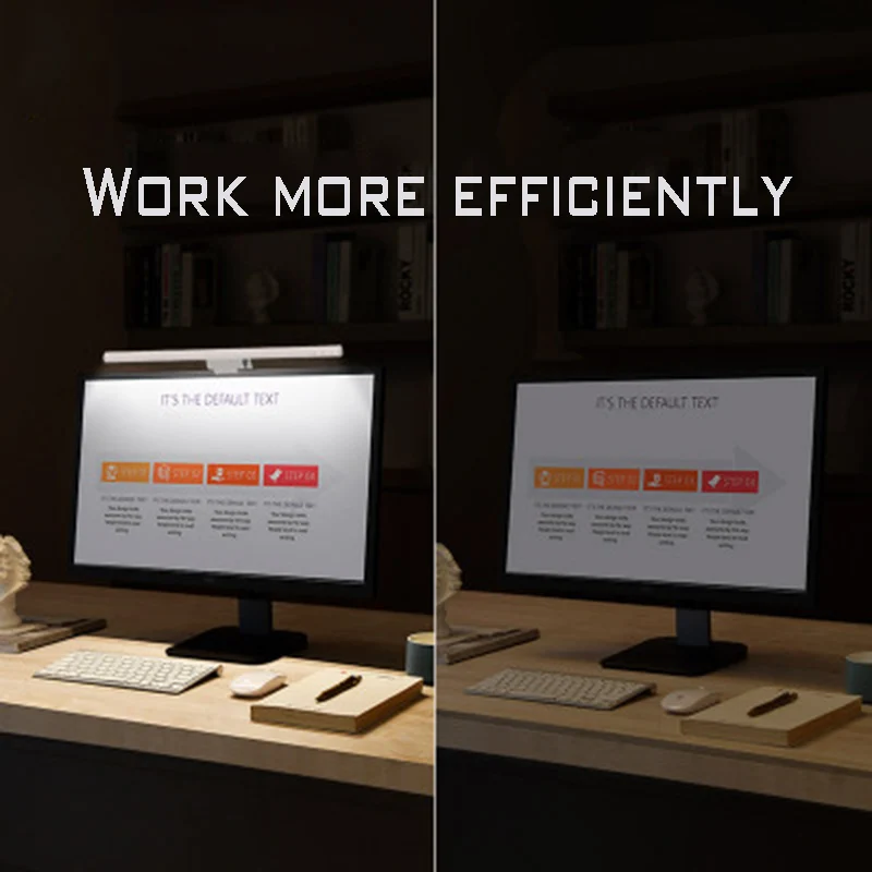 

Screenbar LED Desk Lamp PC Computer Laptop Screen Bar Eye-Protection Table Lamp Office Study Reading Light For LCD Monitor