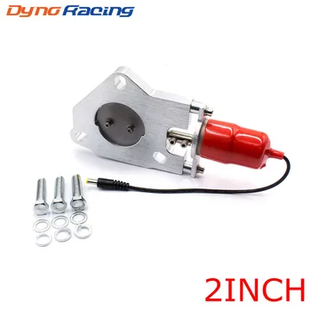 

Red 2inch 51mm Y pipe Electric Exhaust Catback cut out Kit fit Remote control kits Car Muffler Accessory Exhaust Control Valve