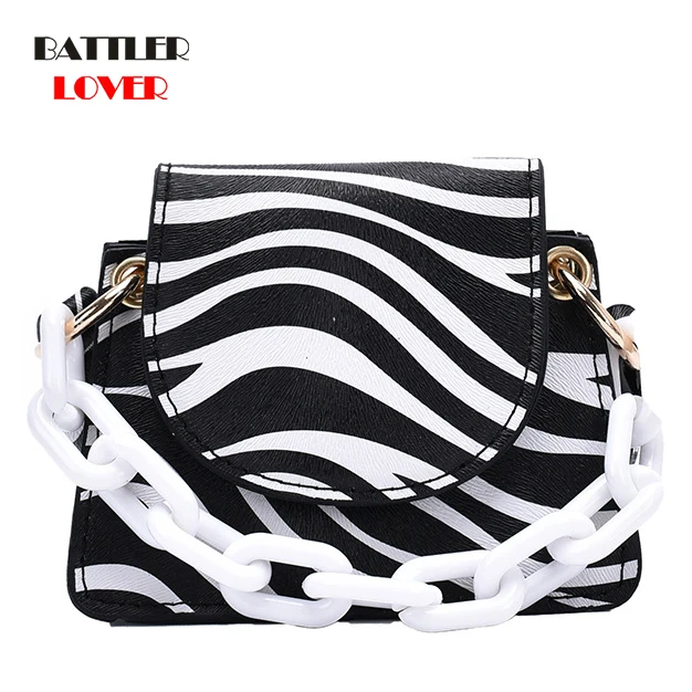 Women Handbags Vintage Leather Girls Cow and Zebra pattern  Messenger Bags Print Fashion Flap Interior Pocket Single