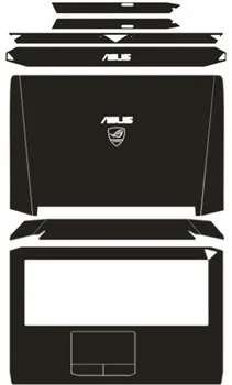 

KH Laptop Sticker Skin Decal Carbon fiber Cover Protector for ASUS G46 G46VW G46VM 14-inch