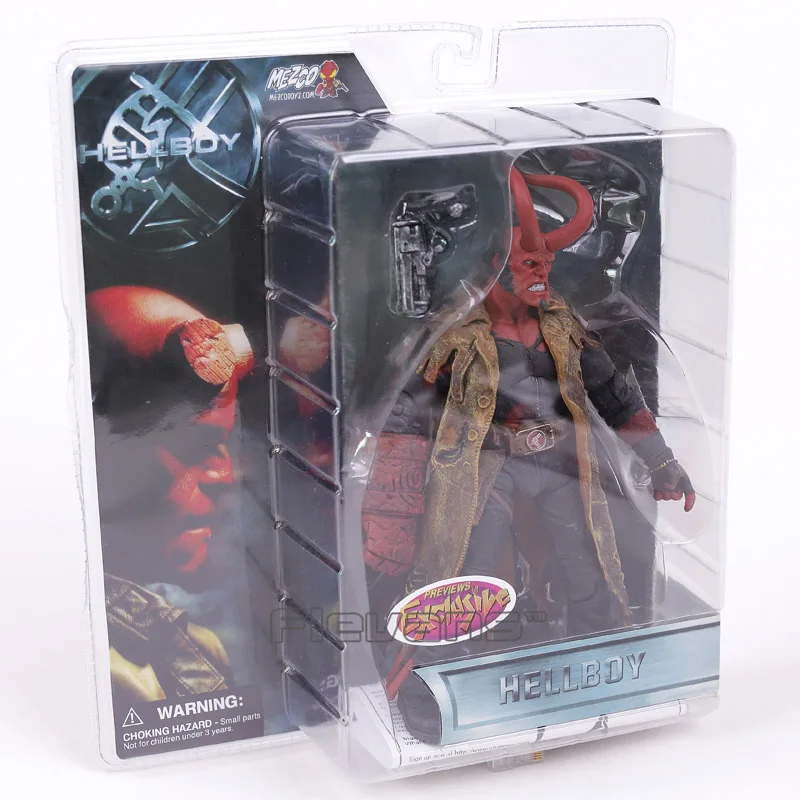 Mezco Hellboy Anung Un Rama с оружием 8 ''ПВХ фигурка Коллекционная модель игрушки