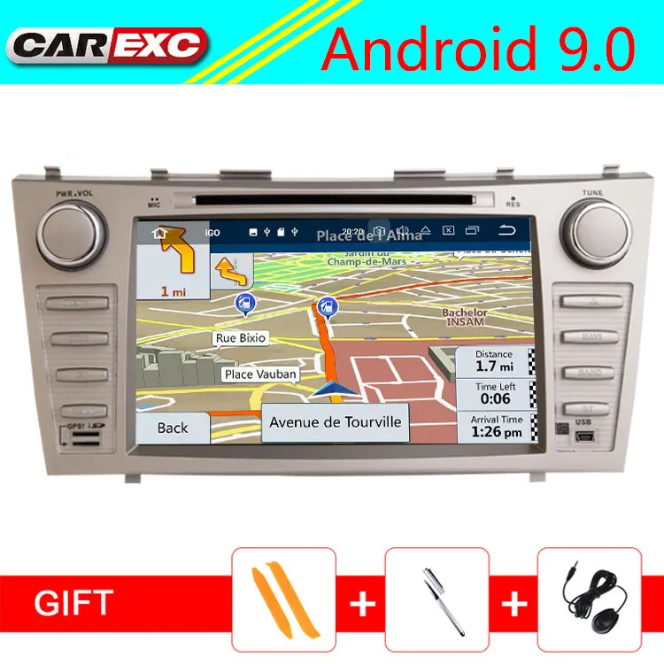 Sale Android 9.0/9 Car DVD For TOYOTA CAMRY AURION V40 2007-2011 WIFI GPS BT OBD DAB+ WIFI Navigation Radio USB Radio Multimedia 0 Sale Android 9.0/9 Car DVD For TOYOTA CAMRY AURION V40 2007-2011 WIFI GPS BT OBD DAB+ WIFI Navigation Radio USB Radio Multimedia 0