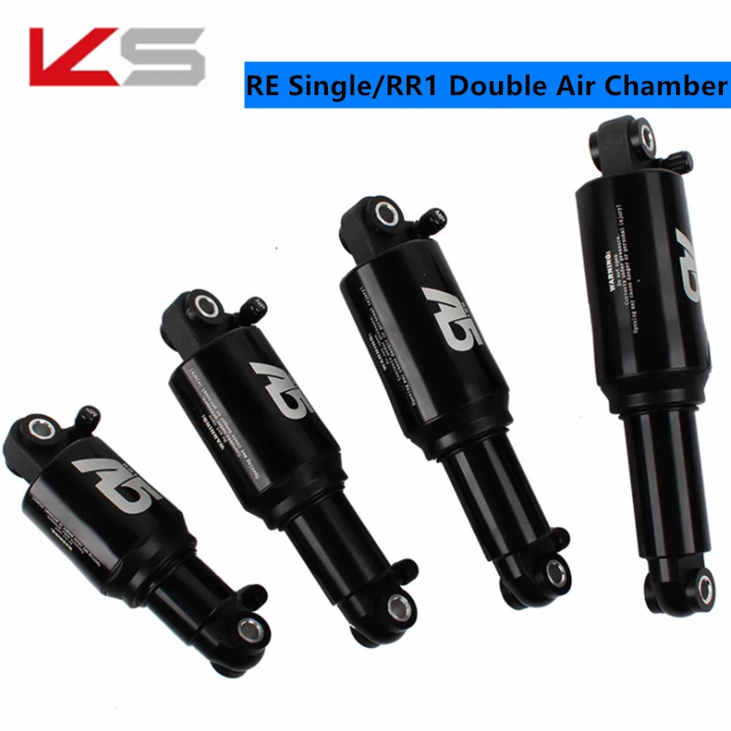 KS A5 RE RR1 Dual Solo Air Rear Shock RE Single RR1 Double Air Chamber Pressure Mountain Rear Shock Absorber 125 150 165 190mm