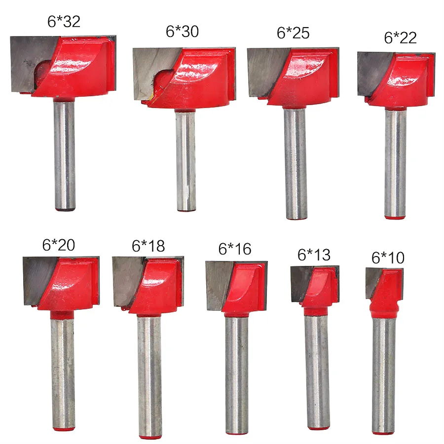 1Pc101316182022253032mmSurfacePlaningWoodMillingRouter