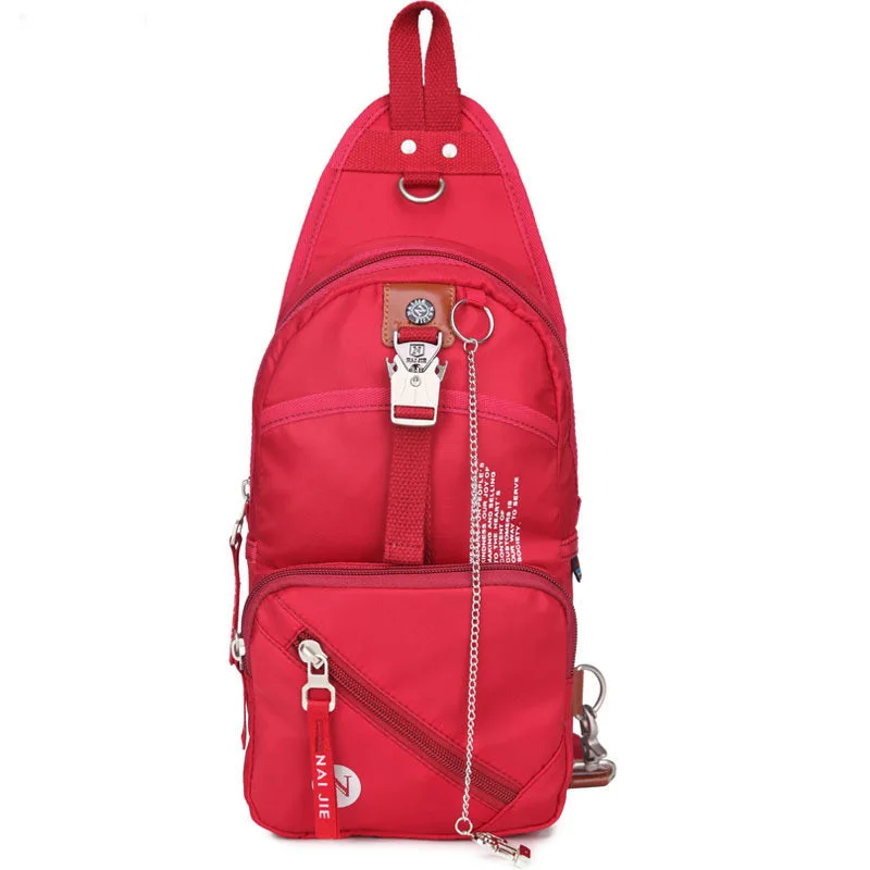 

Customizable Men And Women Fashion Casual Korean-style Chest Bag Shoulder Bag Multi-functional Sports Bag Shoulder Bag Rides Lug