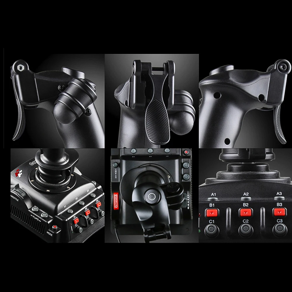 For Flight Simulator Gamepad Vibration Controller USB Wired Gaming Joystick Joypad For PC/Desktop Game Accessories