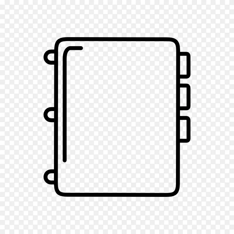 笔记本电脑图标笔记本标签纸便笺簿png图片素材免费下载 图片编号 Png素材网