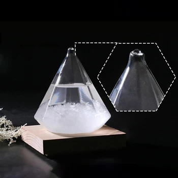 

Weather Forecaster Antique Crystal Forecasting Storm Glass Decorative Predictor Used Weather Predicting，