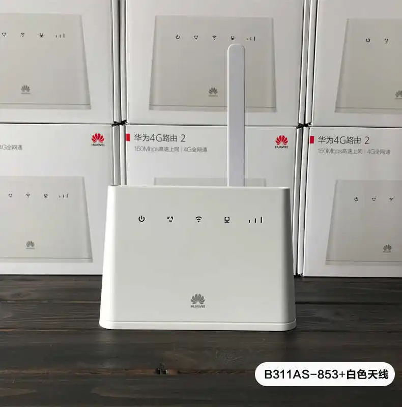 Huawei-roteador de Rede sem Fio Embutido Wi-fi Antena B311 150mbps 4g Lte 5 Roteadores sem fio