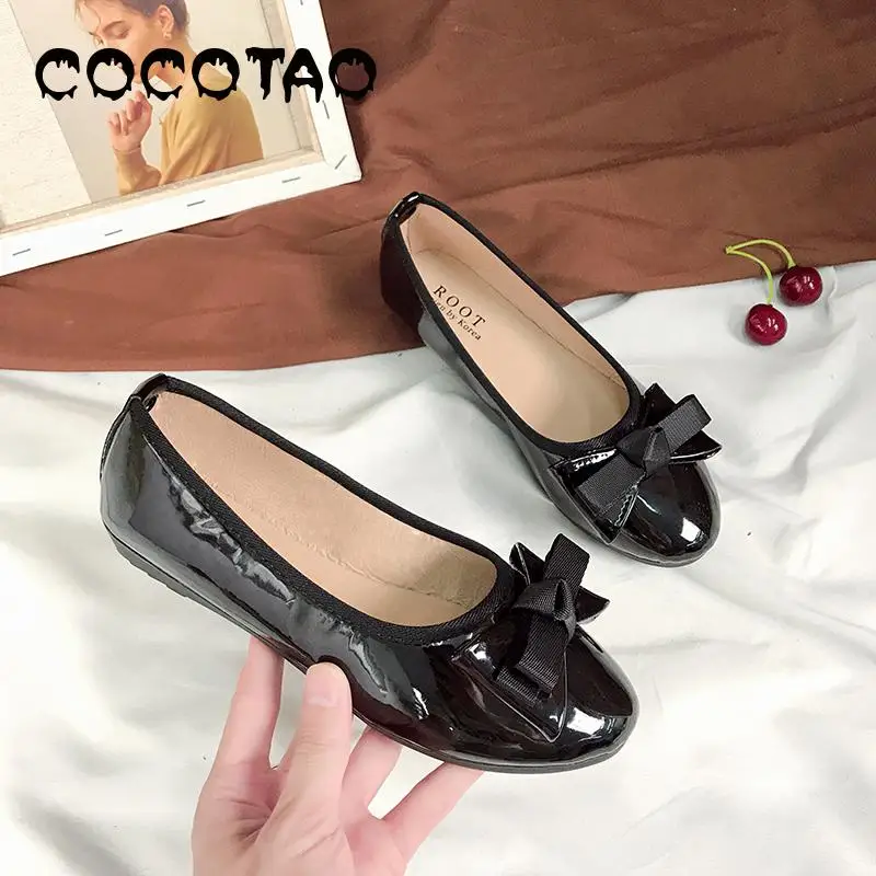 

Doug Shoes Women Flat In The Summer Of 2019 New Tide Fairy Web Celebrity Han Edition Round Head Single Female Bowknot 15