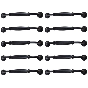 

Promotion! 10Pcs Hole Spacing 128mm Kitchen Cabinet Door Handles Drawer Furniture Bedroom Pull