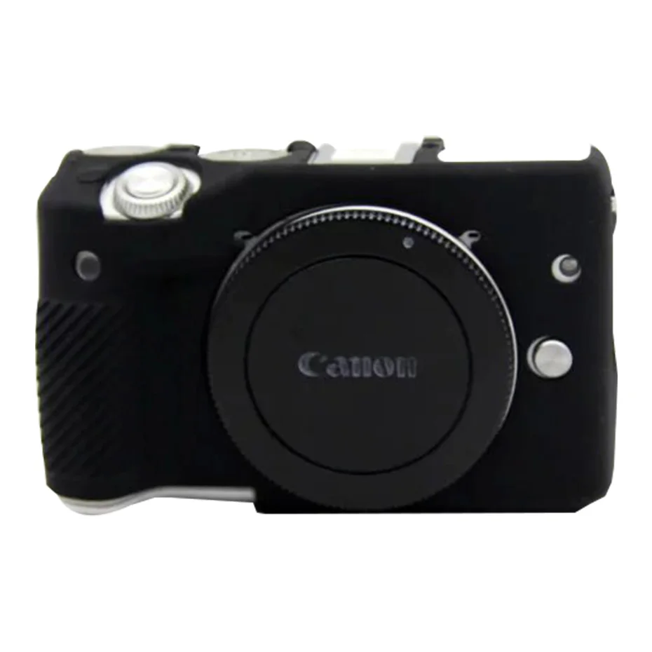 Сумки для камеры Canon EOS M3 Мягкий силиконовый чехол цветной резиновый чехол для EOS M3 защитные аксессуары для тела прочные и можно стирать