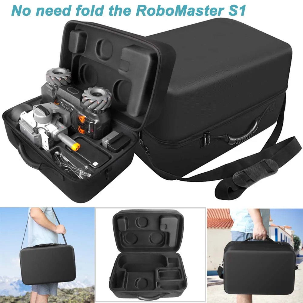 JNSERTA хранение чемоданов сумка для DJI RoboMaster S1 ударопрочный чехол с плечевым ремнем