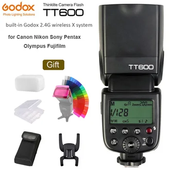 

Godox TT600 TT600S 2.4G Wireless GN60 Master/Slave Camera Flash Speedlite for Canon Nikon Sony Pentax Olympus Fujifilm