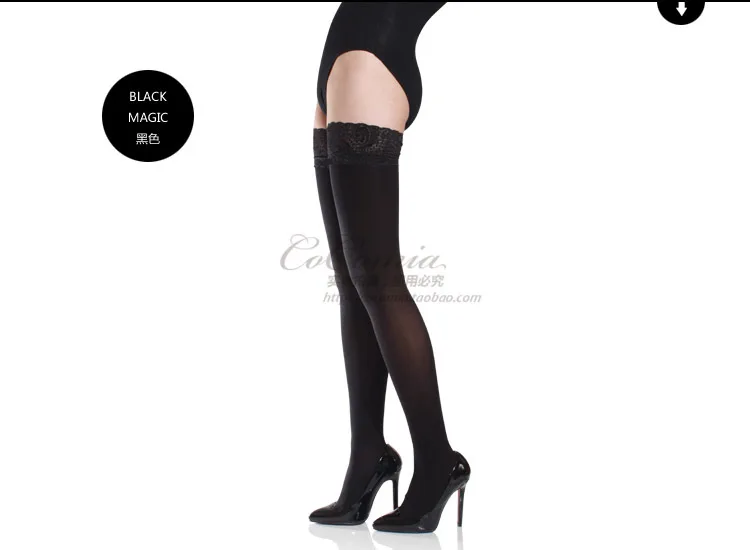 [Spring New Style] Japanese-style Sexy Lace Velvet over-the-Knee Students Hose Silk Stockings Legs High Sox