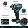 18V Cordless Electric Screwdriver Speed Brushless Impact Wrench Rechargable Drill Driver+ 3 LED Light For Makita Battery ► Photo 2/6