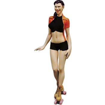 

1/12 Wearing Skates Girl Resin Character Model R274