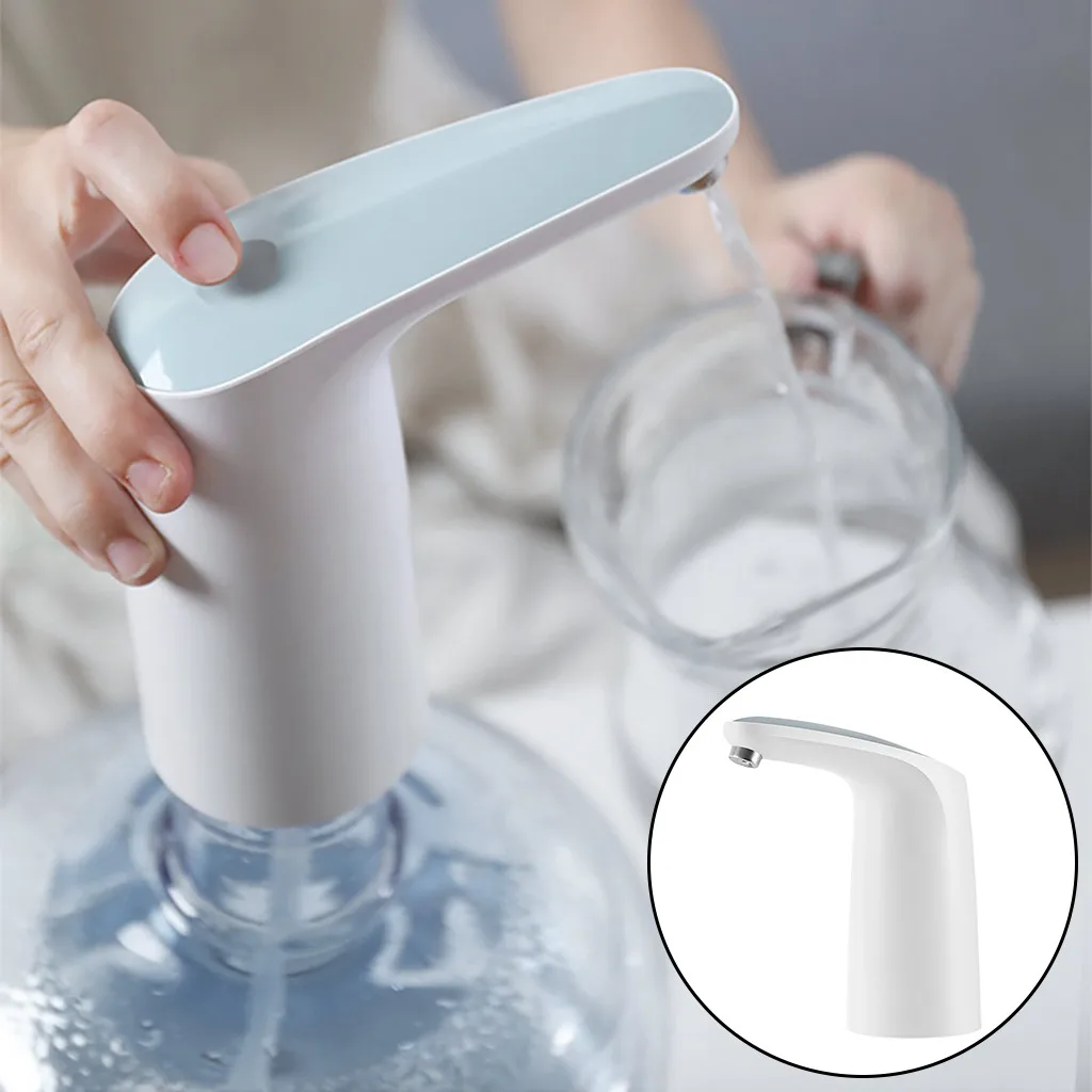 USB Charging Electric Pumping Bucket Water Purifier Automatic Water Dispenser Drinking Water Pumps 15X14X6.5CM Dropship#2032
