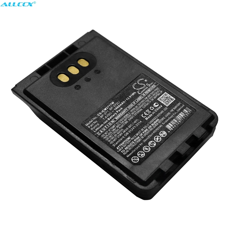Bp-271bp-272li para Icom Cameron Sino Bateria Ic-31e Ic-51a Ic-51e 1880mah Ic-31a - Image 5