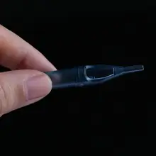 50 шт/партия Pro стерильные одноразовые колпачки для татуажа наконечники игла полая игла RT FT Blue