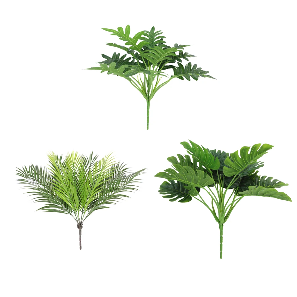 Imitation Leaf Artificial Grass Leaves Plant for Holiday Home DIY Floral Decoration