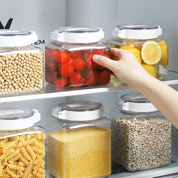 

1Pc Storage Containers Plastic Bottle Sealing Boxes Tea Boxes Condiment Seal Can