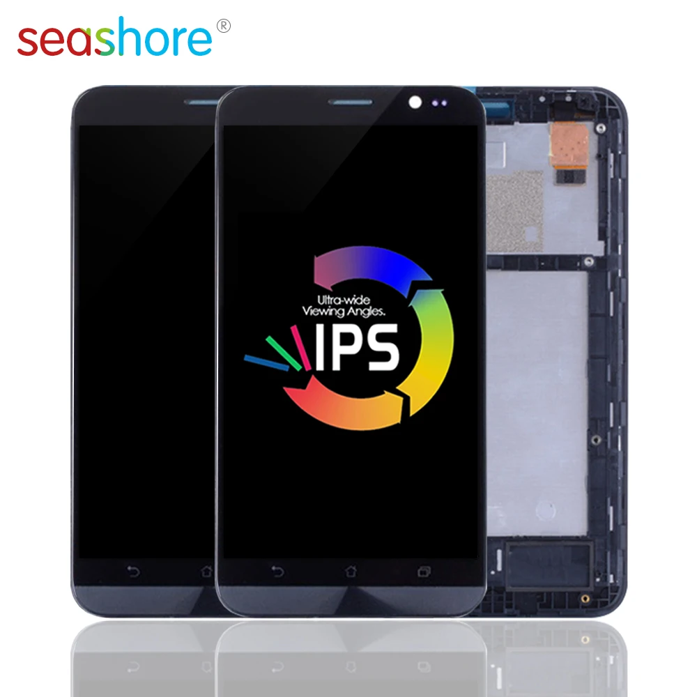

ORIGINAL For ASUS Zenfone Go ZB551KL X013D LCD Touch Screen Digitizer Assembly For Asus zb551kl Display with Frame X013DC X013DA