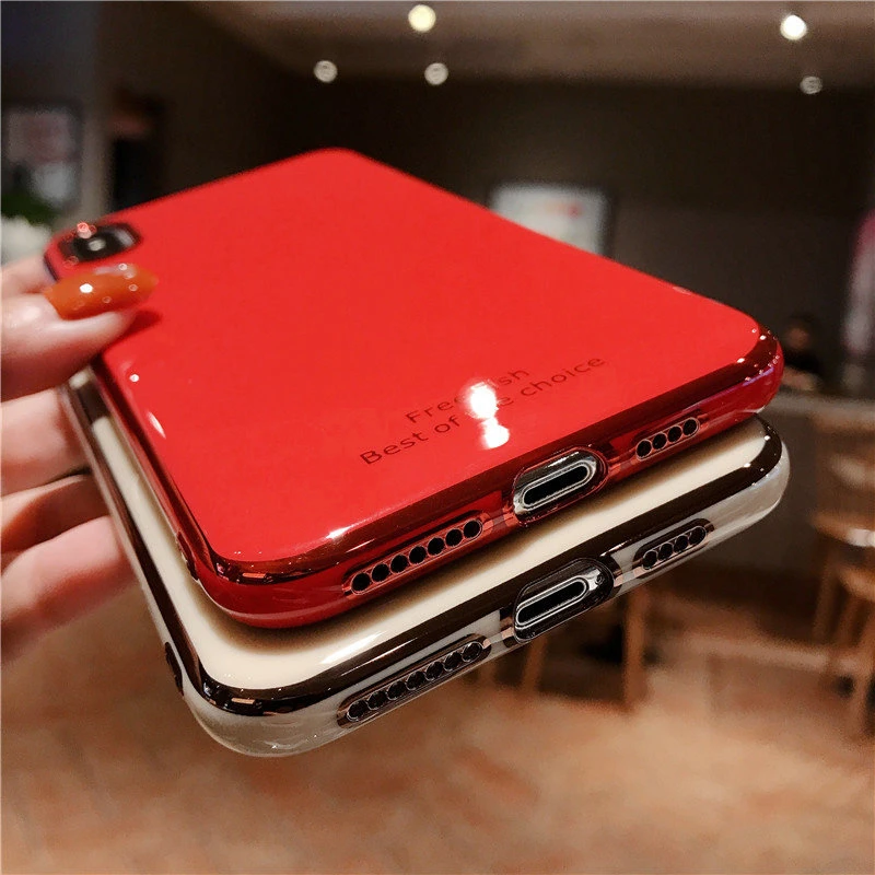 

6D Plating TPU Case For iPhone SE 2020 11 Pro XS MAX XR X 8 7 6 6s Plus Case Silicone Shockproof Phone Bumper For iPhone SE 2020