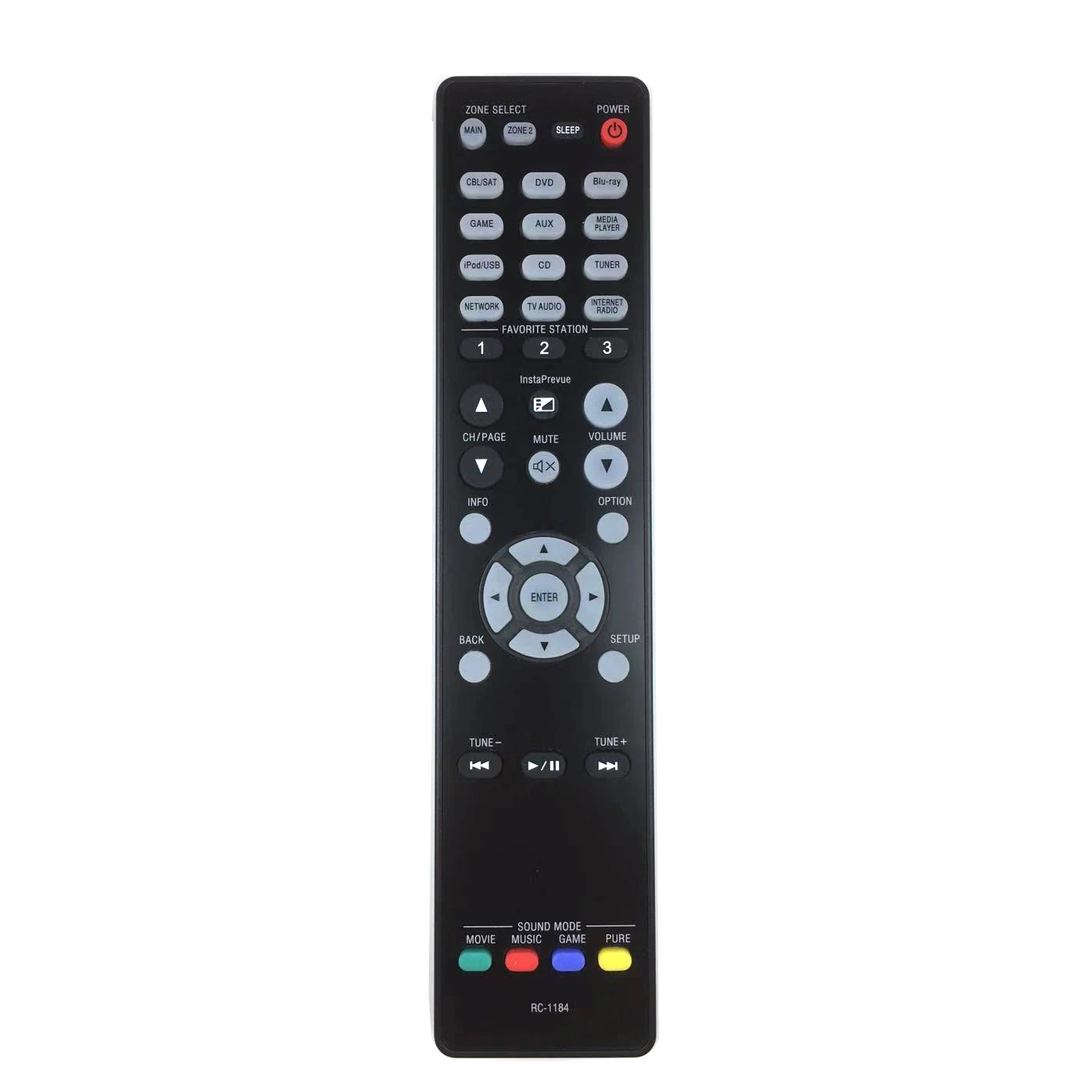NITVIA Sostituzione del Telecomando for DENON AVR-2801 AVR-2802 AVR-2803 AVR-2804 Ricevitore AV