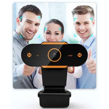

Game Noise Cancelling Home With Microphone Web Camera Online Classes Plug And Play Live Broadcast 1080P HD Conference USB 2.0