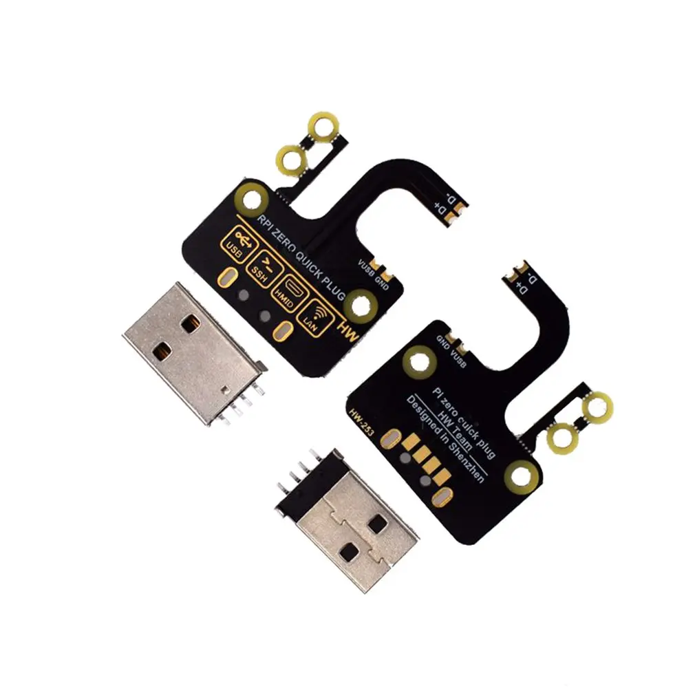 Raspberry Pi Zero W Micro USB к USB адаптеру типа A Плата расширения USB источник питания