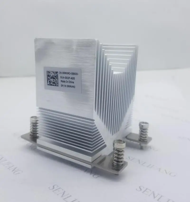 Сервер кулер вентилятор радиатора для T630 с жиром RMVM3 0RMVM3 Охлаждающий радиатор для ЦПУ