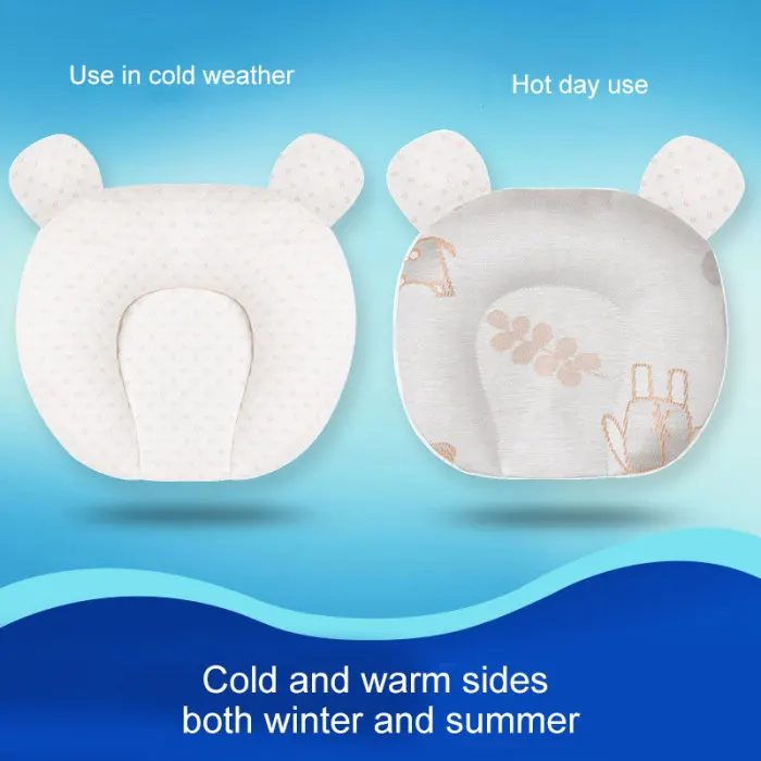 Hot Newborn Baby Pillow Breathable Neck Support Preventing Baby Flat Head Ergonomic Design Pillow LSK99