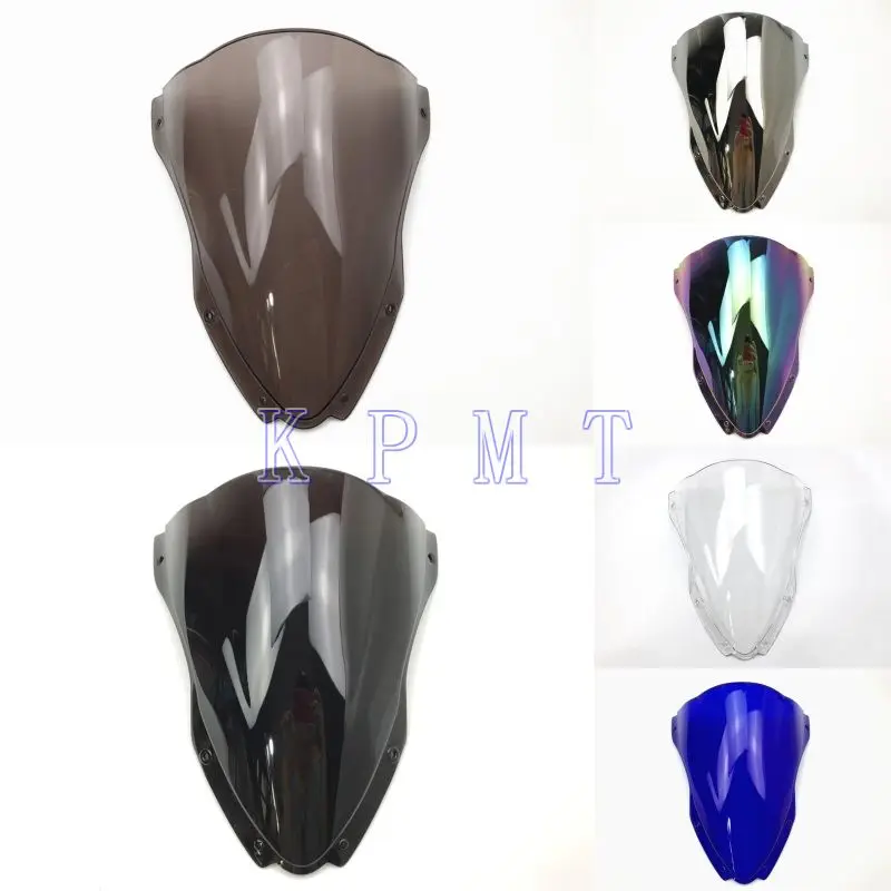 Ветровое стекло для Kawasaki ZX10R ZX 10R 2016 2017 2018 2019 годов дым двойная пузырьковая пленка