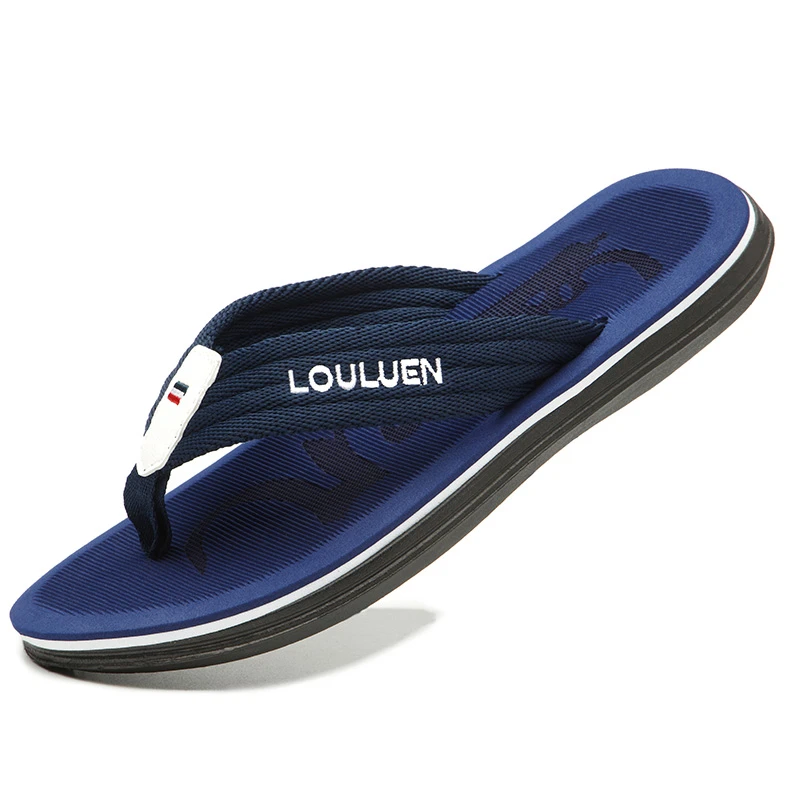 Chanclas de playa para hombre, zapatillas de playa de marca de alta calidad, a la moda, transpirables, informales, para exteriores, gran oferta|Chancletas| -