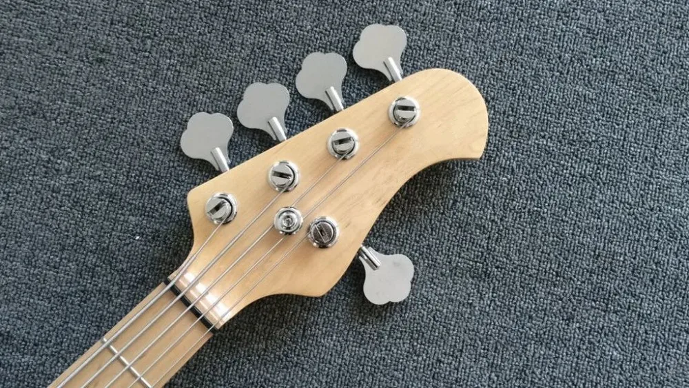 new+ factory+ flame maple top ernie bass music man stingray 5 bass musicman bass guitar free shipping abalone inlays