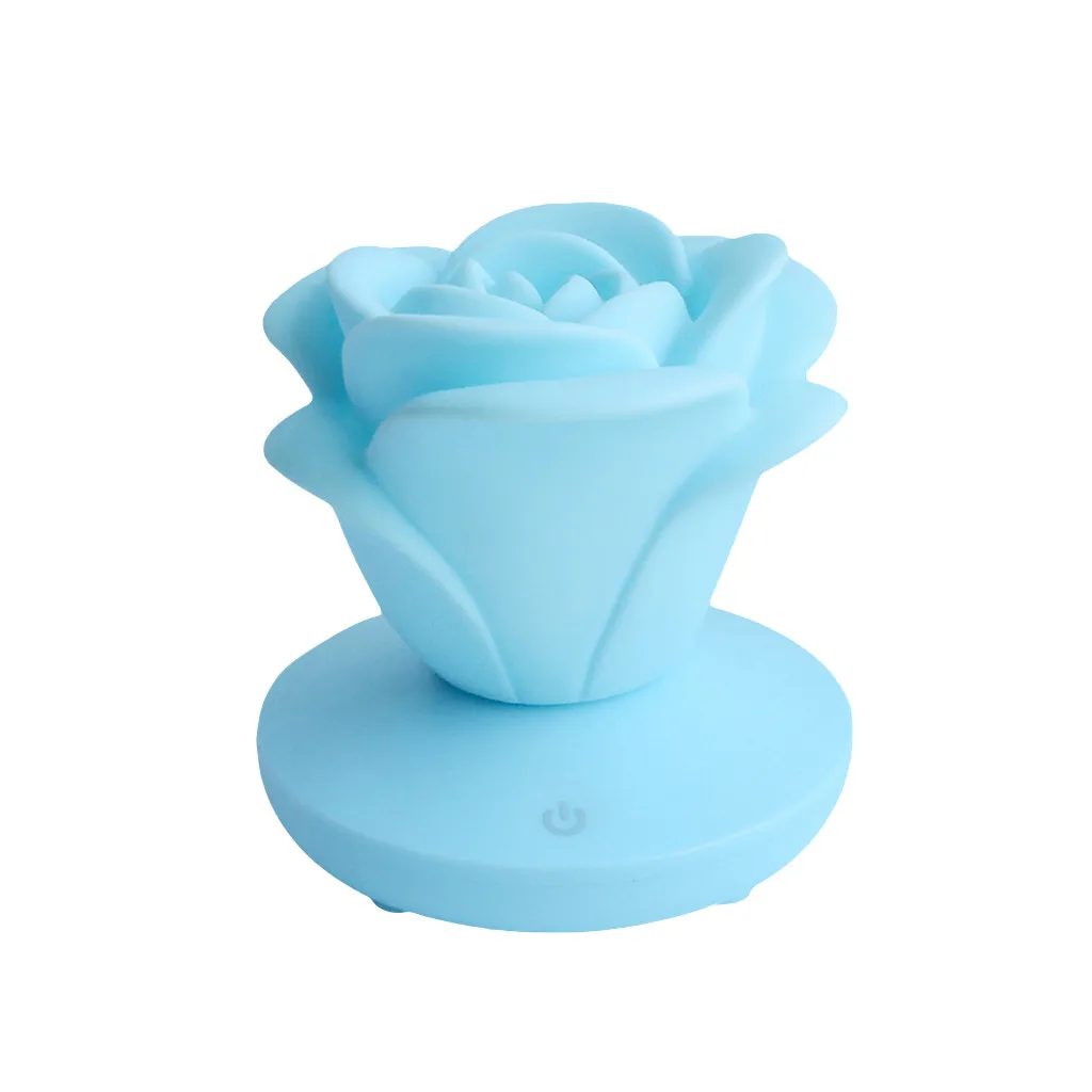Романтический ночник в форме розы, моделирующий светильник, светодиодный, декоративный, сенсорный, атмосферный светильник, светильник для домашнего декора, подарок на день Святого Валентина
