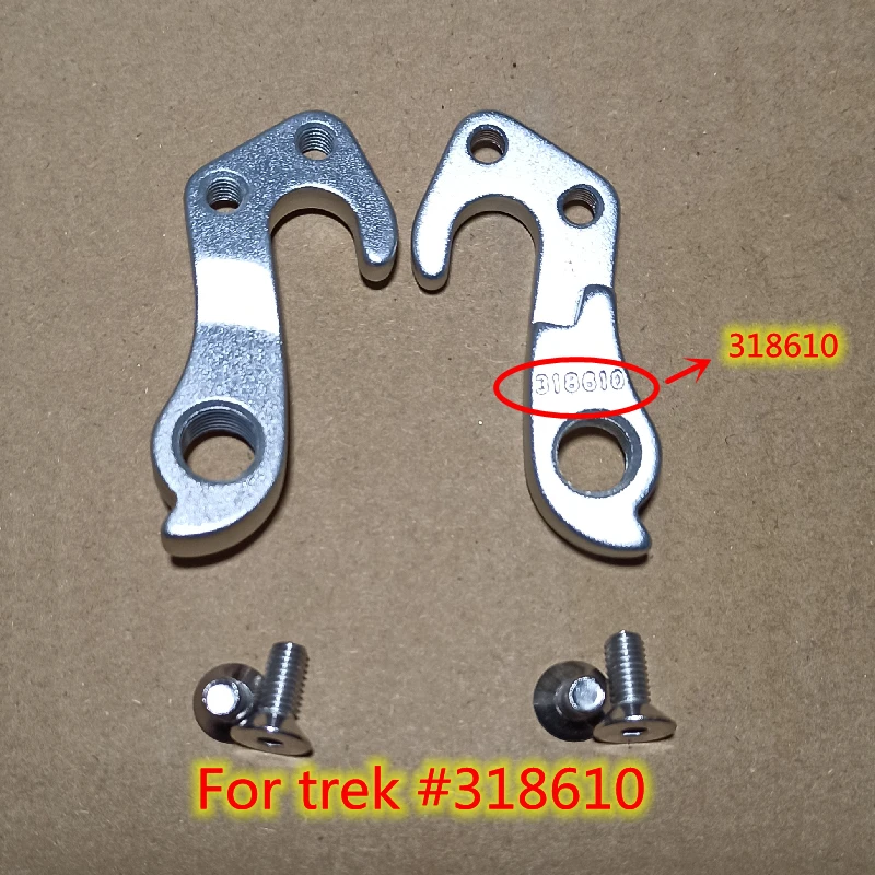 

2pcs Bicycle Mech Dropout For Trek #318610 Trek FX Disc WSD Elite HardRocx Cali Mynx SL Skye 4 Series Hardtail derailleur hanger