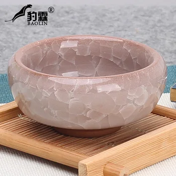 

Jingdezhen ice crack Kungfu small tea cup ceramic tea cup tea cup household single tea cup blue and white porcelain tea