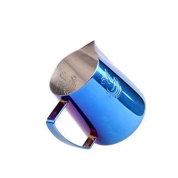 

Fantastic Kitchen Stainless Steel Milk frothing jug Espresso Coffee Pitcher Barista Craft Coffee Latte Milk Frothing Jug400ml