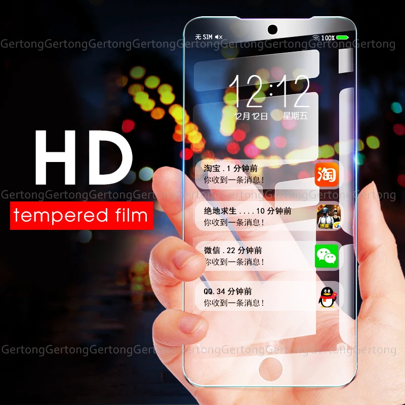 9H полный защитный экран протектор ударопрочный стекло для Meizu M5S M6S 15 Ультра