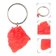 

Key Ring Simulated Heart Model Key Pendant Chic Key Chain Creative Key Ring Gift