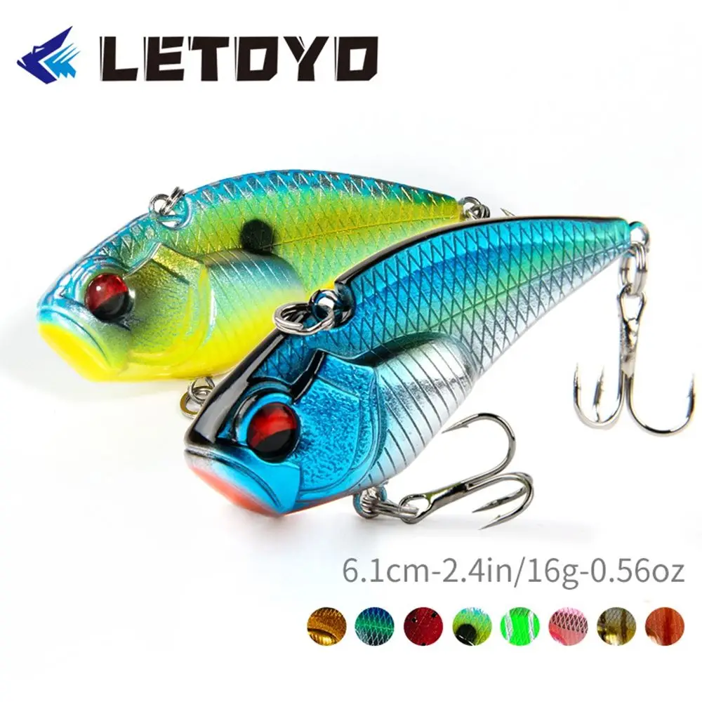 

2021 Japan VIB Vibra Fishing Lure 16g 61mm Artificial Sinking Spinner Baits For Bass Pike Perch Fishing Equipment Tools