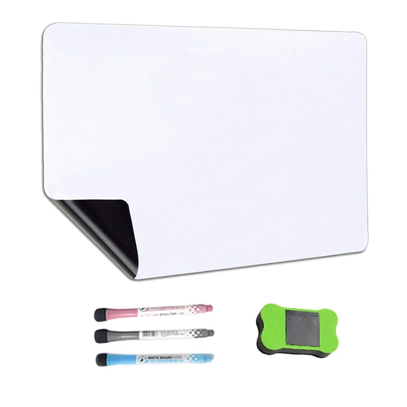 Netic Dry Erase Whiteboard календарь для холодильника с 3 ручками и большим ластиком заметок