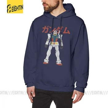 

Mazinger Z Gundam RX-78-2 Men Hooded Sweatshirt Creative 100% Cotton Hoodies Adult Hooded Tops