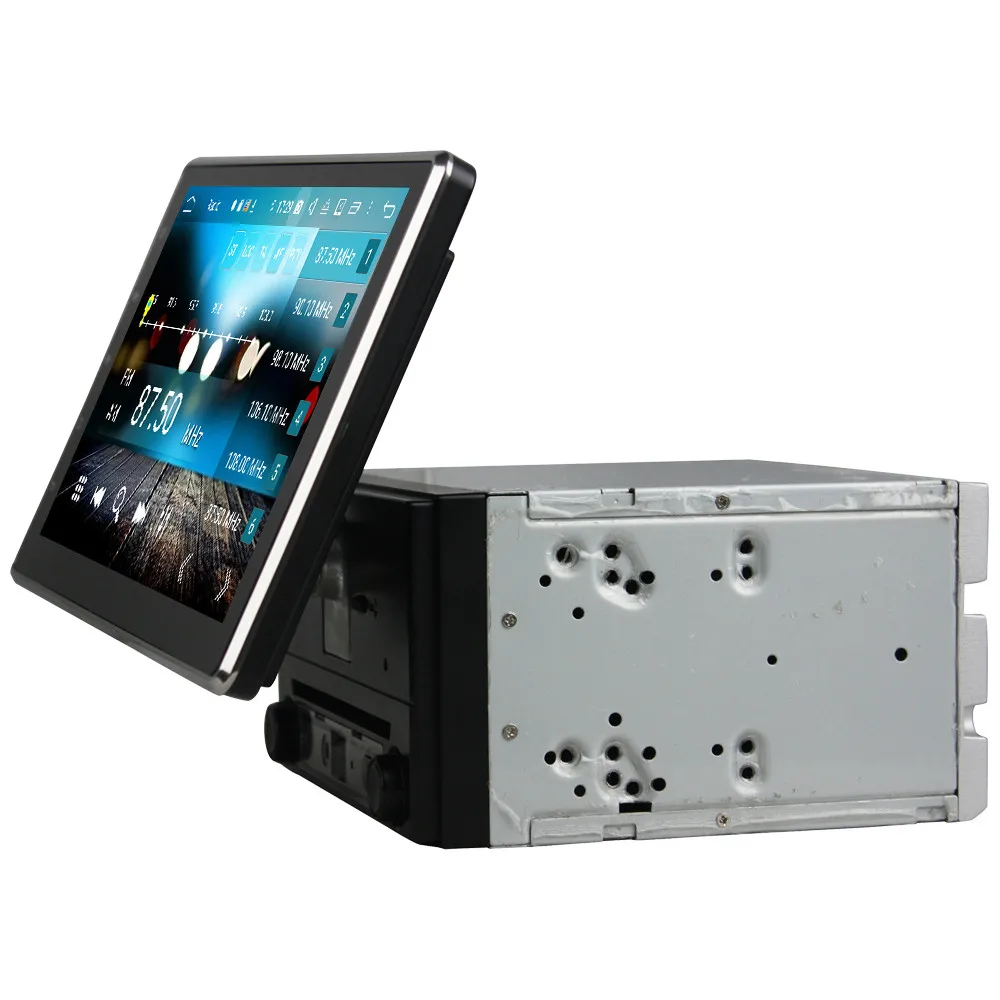 Klyde 10," ips вращающийся экран 4G wifi Android 9 Восьмиядерный 4 Гб+ 64 Гб DSP BT автомобильный dvd-плеер стерео для Nissan Toyota hyundai