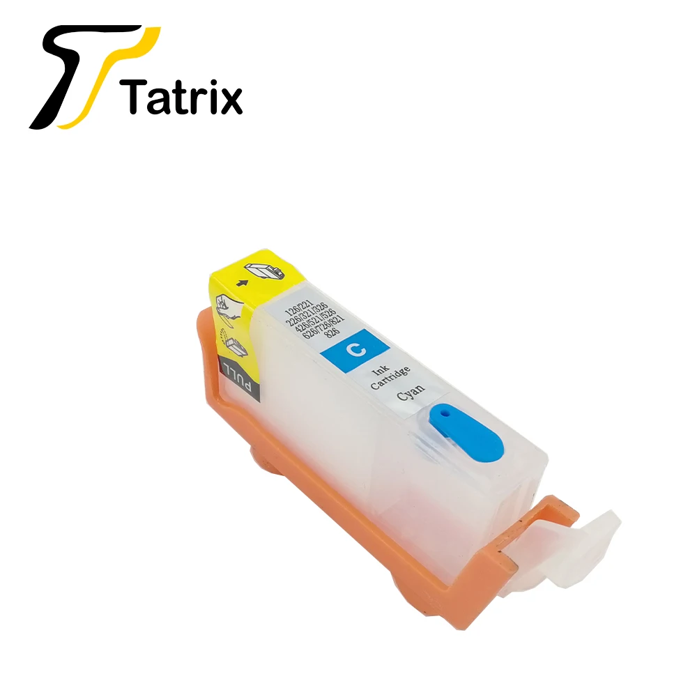 Tatrix PGI125 CLI126 перезаправляемый картридж для hp Canon IP4810 IP4910 IX6510 MG5210 MG5310 MG6110 MG6210 с микросхемами Arc