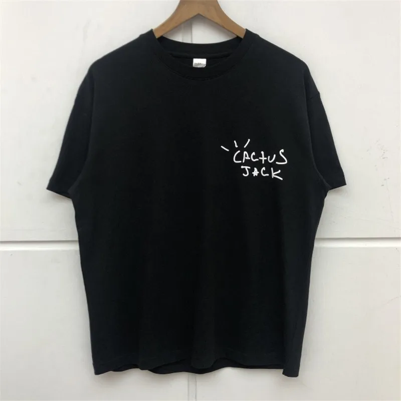 Astroworld футболка для мужчин и женщин высокое качество кактус топ тройники хип хоп